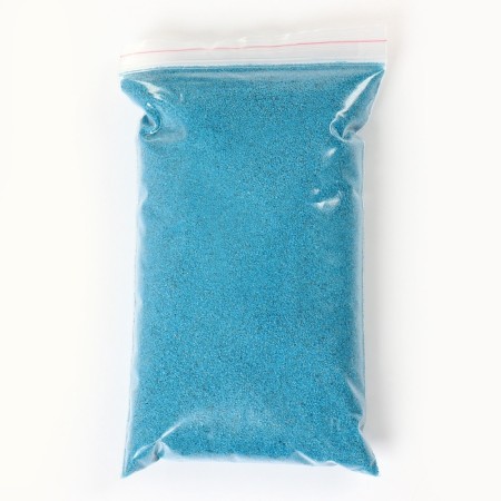 Sand for children's creativity Color Sand, blue 500 g-3