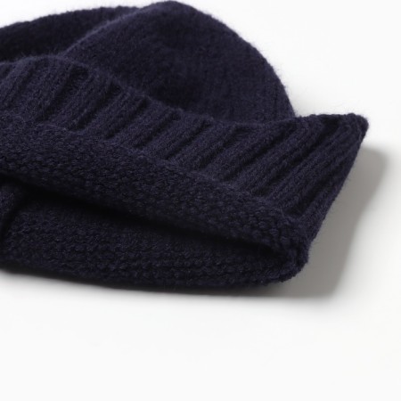 Women's hat minku, dark blue color, rr 56-58-4