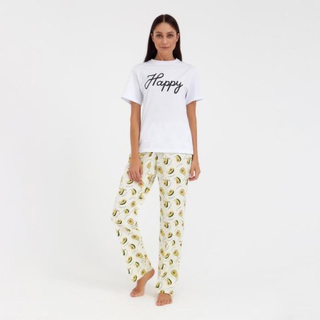 Women's pants KAFTAN "Avocado", p. 48-50, white
