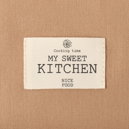Apron Ethel ECO, col. Beige, 60x70 cm, 70% HL, 30% linen, 190 g/m2-10