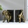 Holders for books "Bronze Dog" set 2 pcs 15.5x21x11 cm