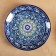 Largan Rishtan ceramics "Patterns", 32 cm, green
