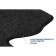 Textile mats in the interior for Jetour Dashing 2020-n., Graphite, 5 parts 5060301