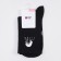 Women's socks, black color, size 25-27
