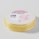 Decorative tape, nylon/satin, 20 mm, 18 ± 1 m, vanilla color