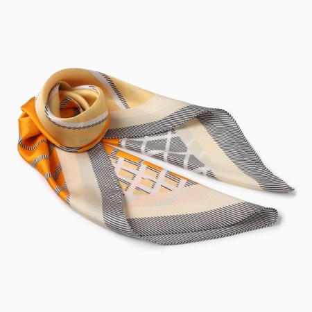 Women's scarf minku rr 7 0*70 cm, col. orange