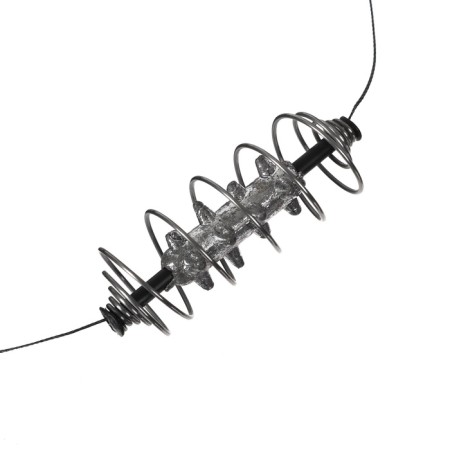 Carp tackle, hedgehog feeder, rocker, 2 hooks No. 4, 35 g-5