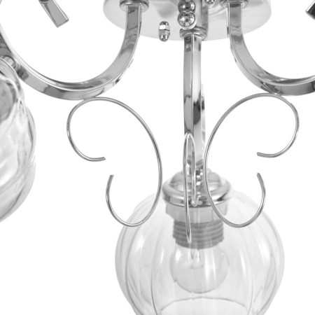 Ashley chandelier 3x40W E27 chrome 53x53x20cm-6