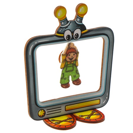 Speech therapy game. Respiratory simulator "TV"-2