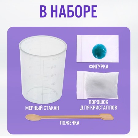 Set for experiments "Crystal Workshop", Megacristal-1