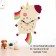 Watch Wall children's "Unicorn", silent, with a pendulum, 24x40 cm, aa