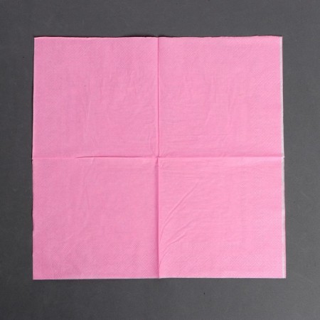 Paper napkins, plain, 25x25 cm, set 20 pcs., Pink color-1