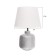 Table lamp "Coca" 1x40W E27 silver 25x25x38, 5cm