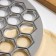 Form for sculpting dumplings of the share, d = 25 cm, 37 cells