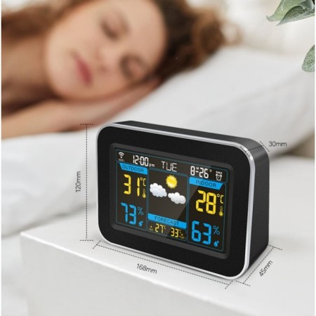 Electronic watches with a weather station, 16.8 x 12 cm-3