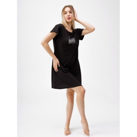 Night shirt female diva, size 46, black color-8