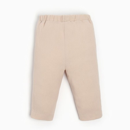 Set for a boy (shirt, trousers) minku beige color, height 74-80-10
