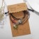 Bracelets "Demetrons" flowers and butterflies, colored, 8 cm