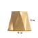Obacound E27 gold 13x14x16 cm