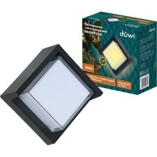 Lamp wall cover Duwi Nuovo 165x168x86mm 6W plastic 3000k IP 54 black black
