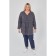 Women's tunic, size 62, dark blue color