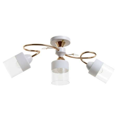 Junik chandelier 3he27 40W white-gold 64x20x24 cm Bayerlux