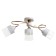 Junik chandelier 3he27 40W white-gold 64x20x24 cm Bayerlux