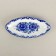 Sleeler dish, 28.5x13.5x4 cm, gzhel