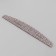 File - emery, abrasiveness 100/180, 18 cm, brown color
