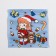 Gift package, with zip-lock fastener 13.5 x 13.5 cm