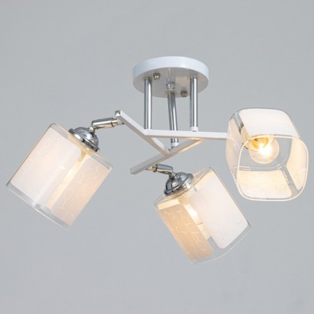 Iris chandelier 3he27 40W Belo-chromium 50x50x27 cm Bayerlux-1
