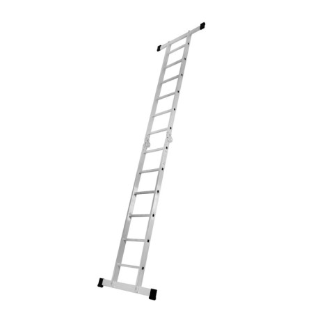 Tundra staircase, two -section, articulated, aluminum, 6 steps-2