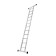 Tundra staircase, two -section, articulated, aluminum, 6 steps