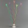 Set "wave", wand+holder+stand, set of 5 pcs., Mix