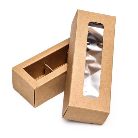 Box with a shell with a window "under 3 sweets" 13x5x3.3 cm, craft-3