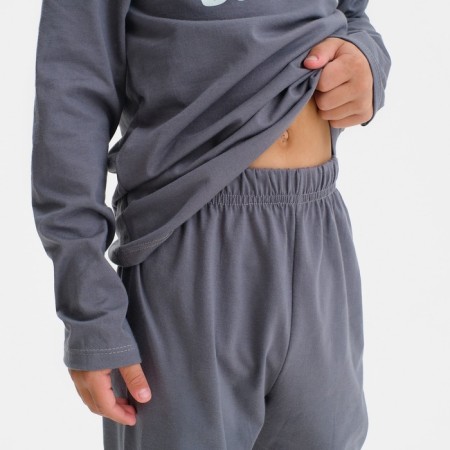 Children's pajamas for the boy KAFTAN Brother, R.32 (110-116), dark gray-5