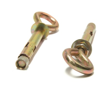 Anchor bolt, with a ring, galvanized, 10x80 mm, 50 pcs-2