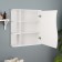 Bathroom mirror "Tura 6001", 60 x 15.4 x 70 cm
