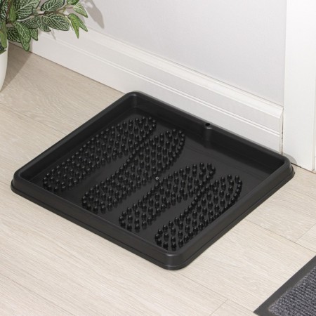 Shoe tray, 43.5 × 39 cm, black color-2