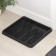 Shoe tray, 43.5 × 39 cm, black color