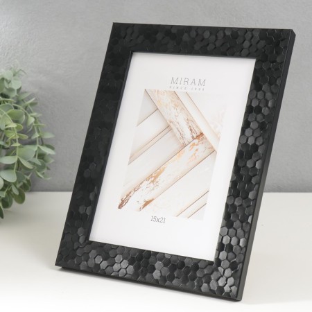 Photo frame Plastic "Mira" 15x21 cm, 651670-6, (plastic screen)-1