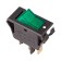 Klavima switch 250V 15A (3C) On-off green with backlight (RWB-413, SC-788) Rexant