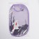 Basket-grid of the shade "Bunny", folding, 32 × 32 × 52 cm, lilac color