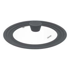 Universal cover with silicone rim, 24/26/28 cm
