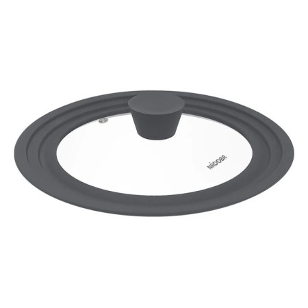 Universal cover with silicone rim, 24/26/28 cm
