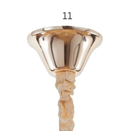 Chandelier 670015/6 E14 40W gold 50x50x90 cm Bayerlux-5
