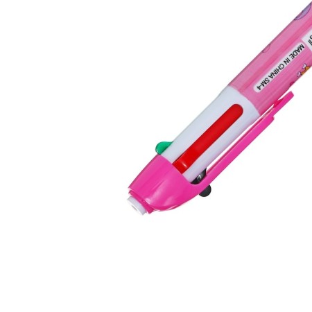 Balloon handle Calligrata, automatic, 4-colored, with a pattern, mix-14