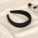 Hair rim "Jeannette" Classic Texture, 3 cm, black