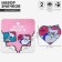 Set of badges (2 pcs.) "Comic", color in silver