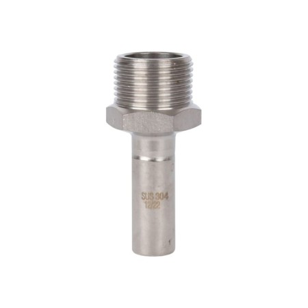 Rommer RSS-0024-001534, NPR-HR, D = 15 mm x 3/4 ”, a press, stainless steel